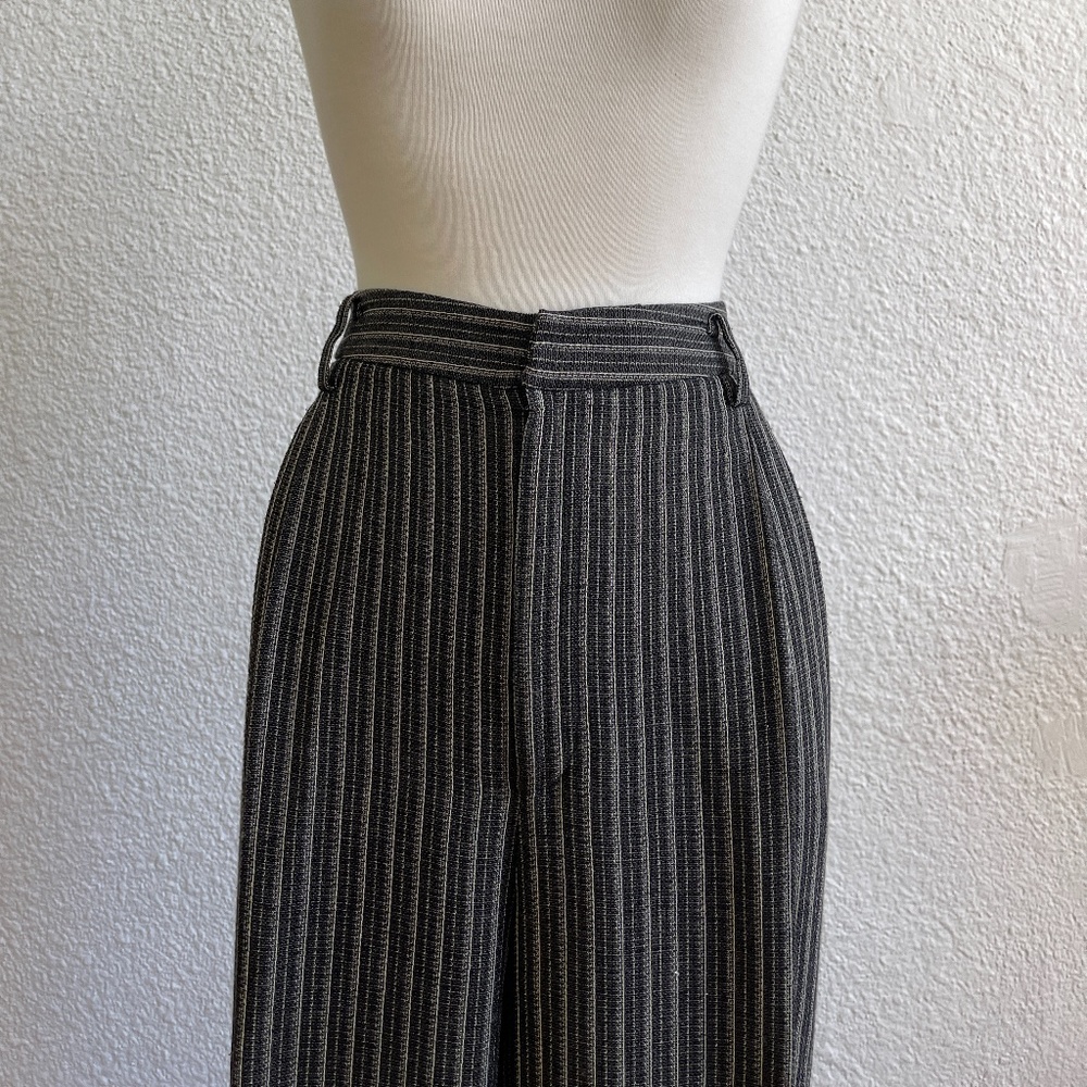 The Carrie Drop// Pinstripe Trouser